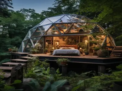 35+ nhà mái vòm kính lấy sáng hiện đại và sang trọng nhất