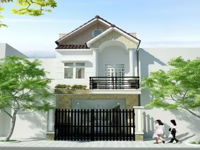 95+ mẫu nhà ống mái Thái hiện đại dẫn đầu xu hướng