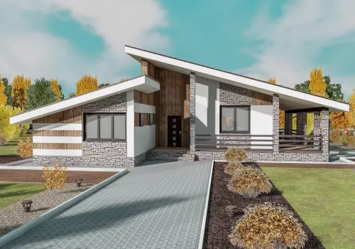 118+ Mẫu nhà cấp 4 mái lệch tinh tế dẫn đầu xu hướng