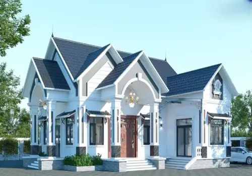 Những ảnh mẫu nhà cấp 4 mái thái ở nông thôn đầy sang trọng