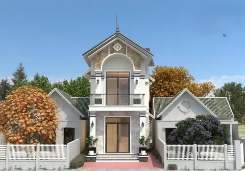 Xem ngay ảnh mẫu nhà mái thái 2 tầng hiện đại và sang trọng