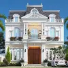 Nhà mái Mansard cổ điển tôn vinh vẻ đẹp sang trọng