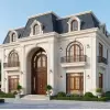 82+ mẫu nhà mái mansard 2 tầng chuẩn phong cách Pháp