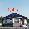 Bản vẽ nhà mái Nhật 1 tầng đẹp độc đáo, chi phí hợp lý