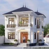 Biệt thự 2 tầng mái Nhật tân cổ điển: Vẻ đẹp sang trọng và tinh tế
