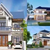 Khám Phá 30+ Mẫu Nhà Phố 2 Tầng Mái Thái Đẹp Chuẩn 2026
