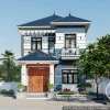 Khám phá Mẫu Nhà 2 Tầng Mái Nhật Đẹp Ấn Tượng Cho Năm 2026