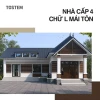 Khám phá mẫu nhà cấpL mái bằng cho không gian nông thôn