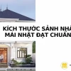 Kích Thước Mái Nhật Chuẩn Phong Thủy và Thẩm Mỹ 2026