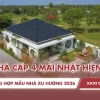 Mẫu Nhà Cấp 4 Mái Nhật Hiện Đại Và Ấn Tượng Cho Năm 2026