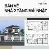Mẫu Nhà Mái Nhật 2 Tầng Đẹp Ấn Tượng: Kiến Trúc Sang Trọng Cho Năm 2026