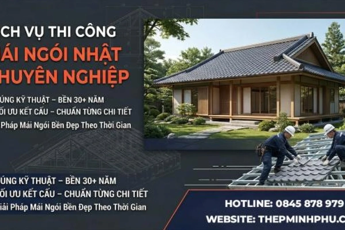 Hướng dẫn chi tiết cách chia mái nhật chuẩn kỹ thuật và thẩm mỹ