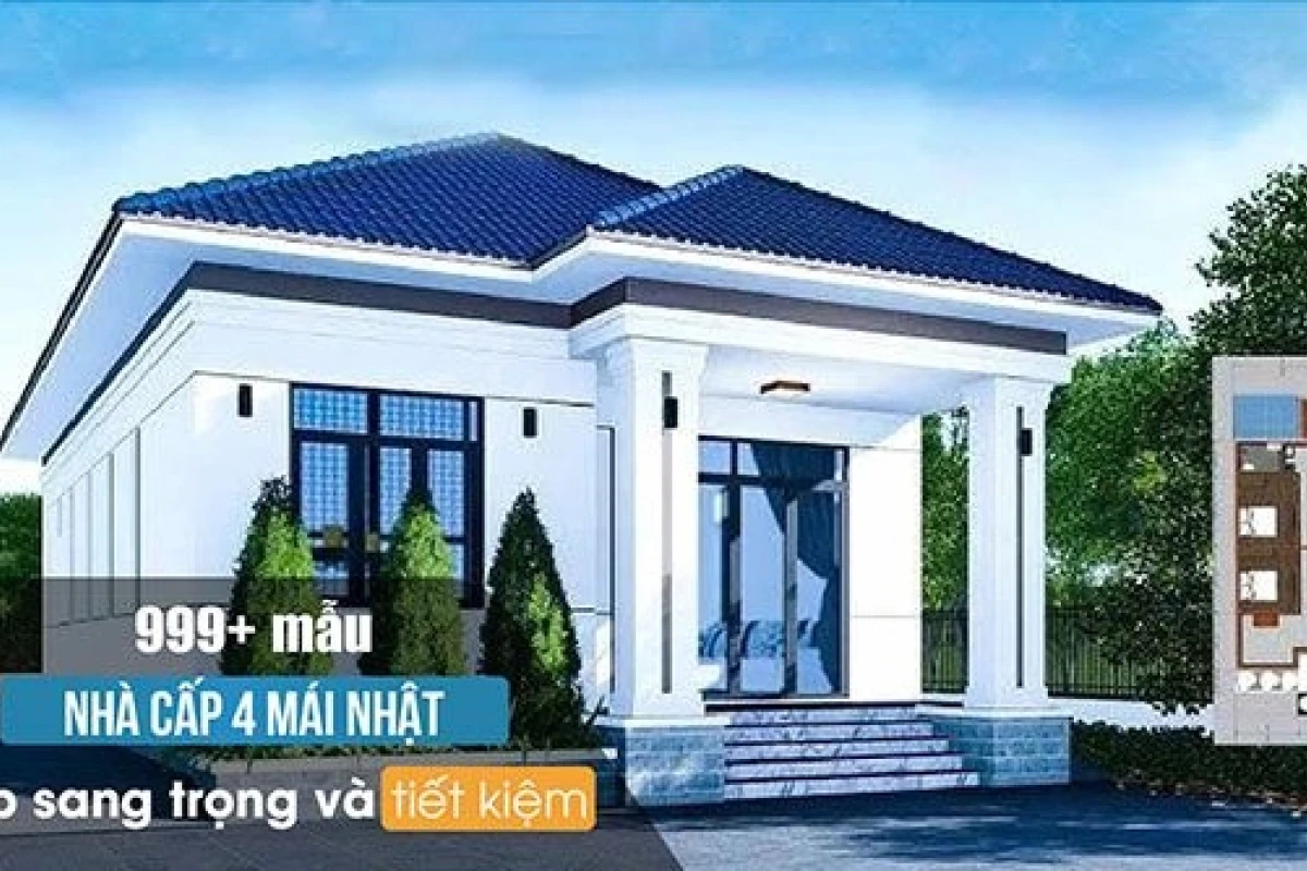 Khám phá các mẫu nhà cấp 4 mái Nhật đẹp và hiện đại 2026