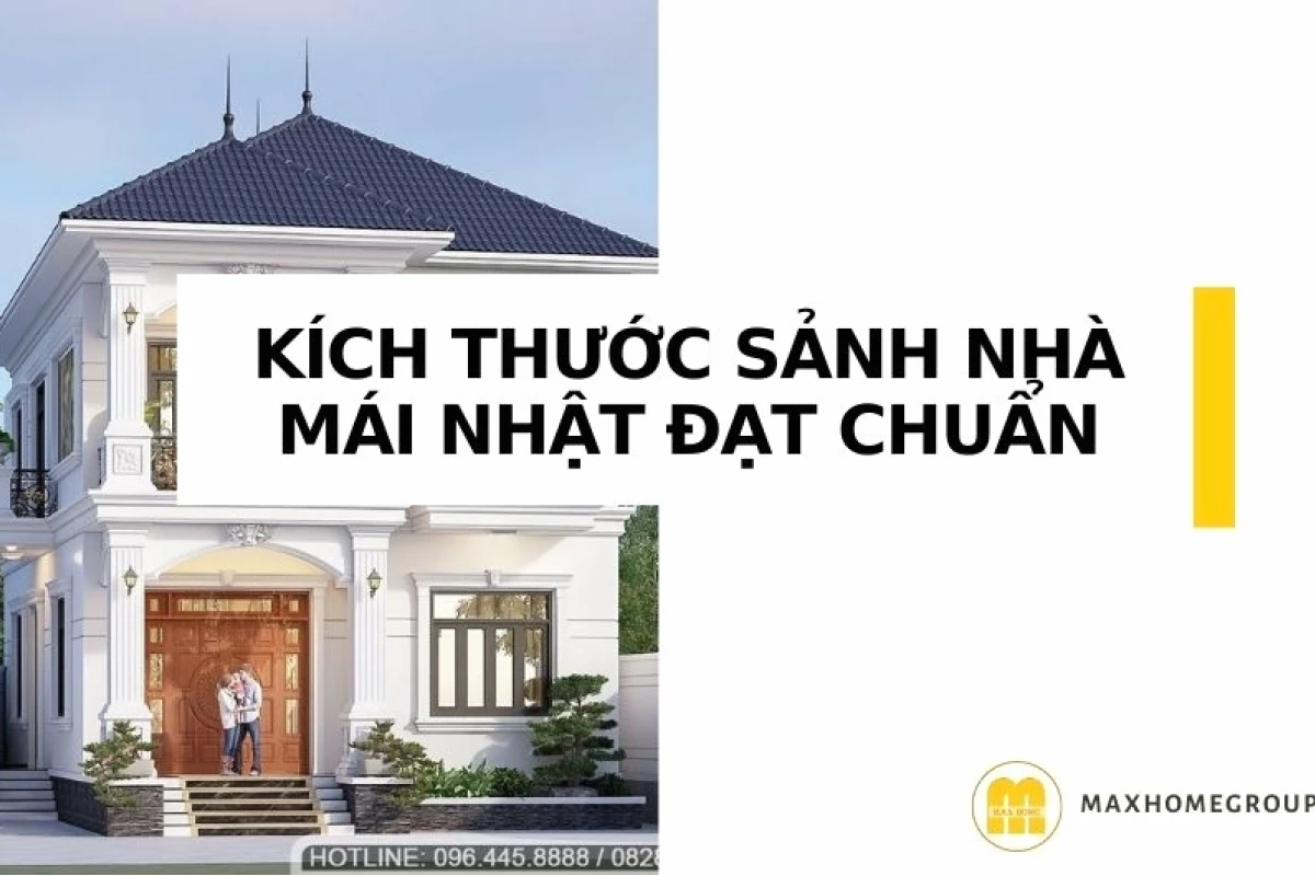 Kích Thước Mái Nhật Chuẩn Phong Thủy và Thẩm Mỹ 2026