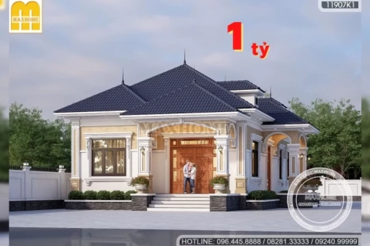 Mẫu Nhà Một Tầng Mái Nhật: Vẻ Đẹp Sang Trọng Cho Mọi Gia Đình