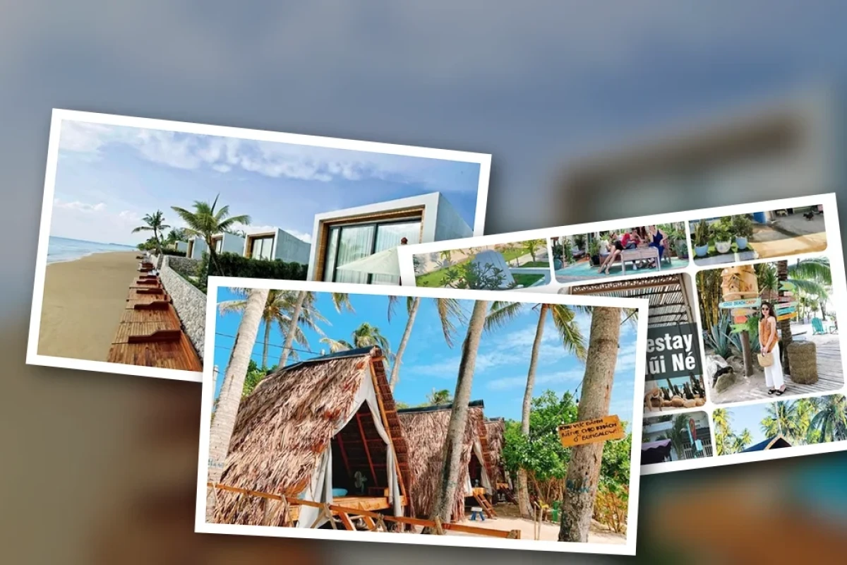 Top 10 homestay Mũi Né giá rẻ view hướng biển cực đẹp