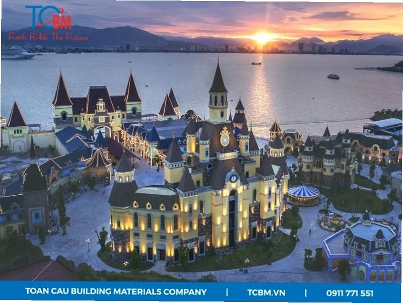 Biệt thự mái hình nón mang phong cách châu Âu