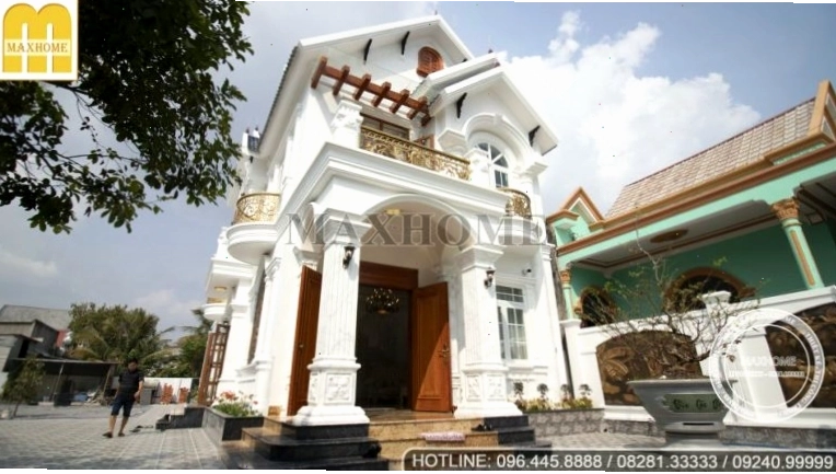 Biệt thự mái Nhật 2 tầng sang trọng