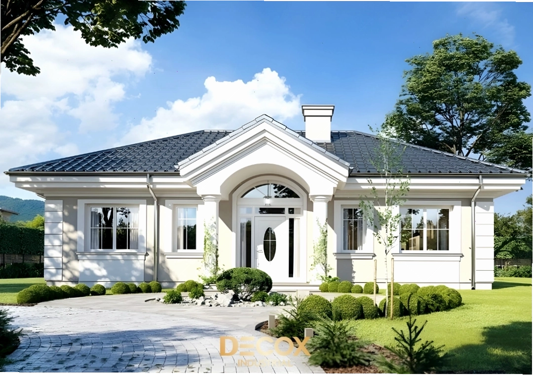 Bố cục mặt bằng nhà trệt mái Nhật khoa học và tiện nghi