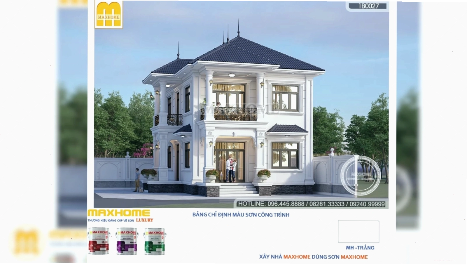 Bố trí phòng khách và bếp ăn liên thông trong nhà 2 tầng 8x12m