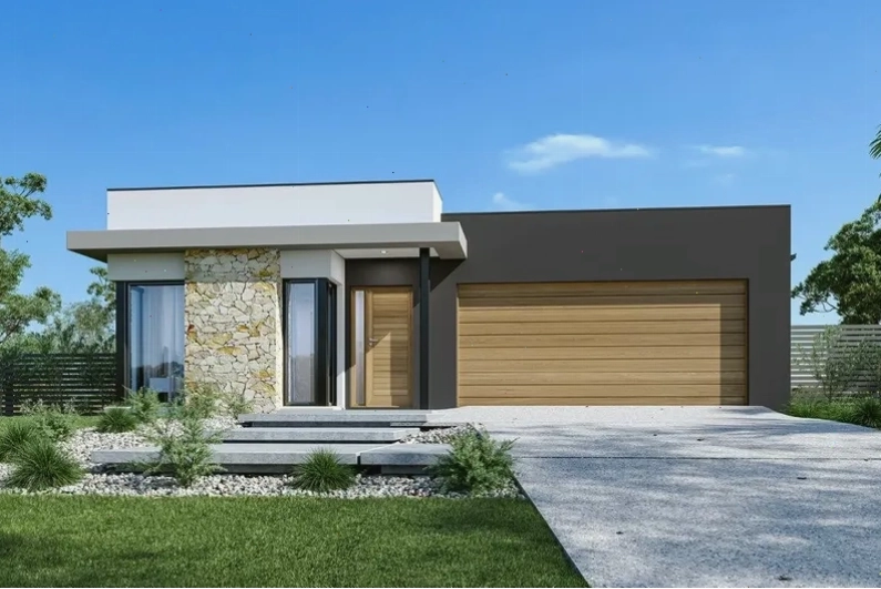 Cấu tạo mái bằng bao gồm lớp bê tông cốt thép, chống thấm và lớp cán nền tạo dốc thoát nước