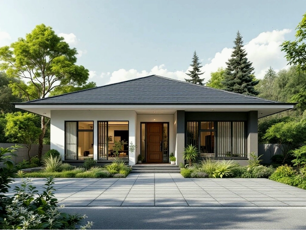 Chi tiết kiến trúc mái Nhật ấn tượng