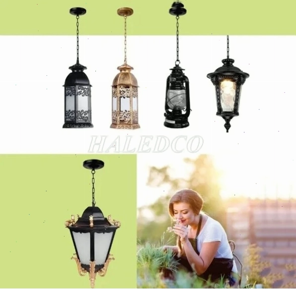 Đèn thả mái vòm ban công HLMV02