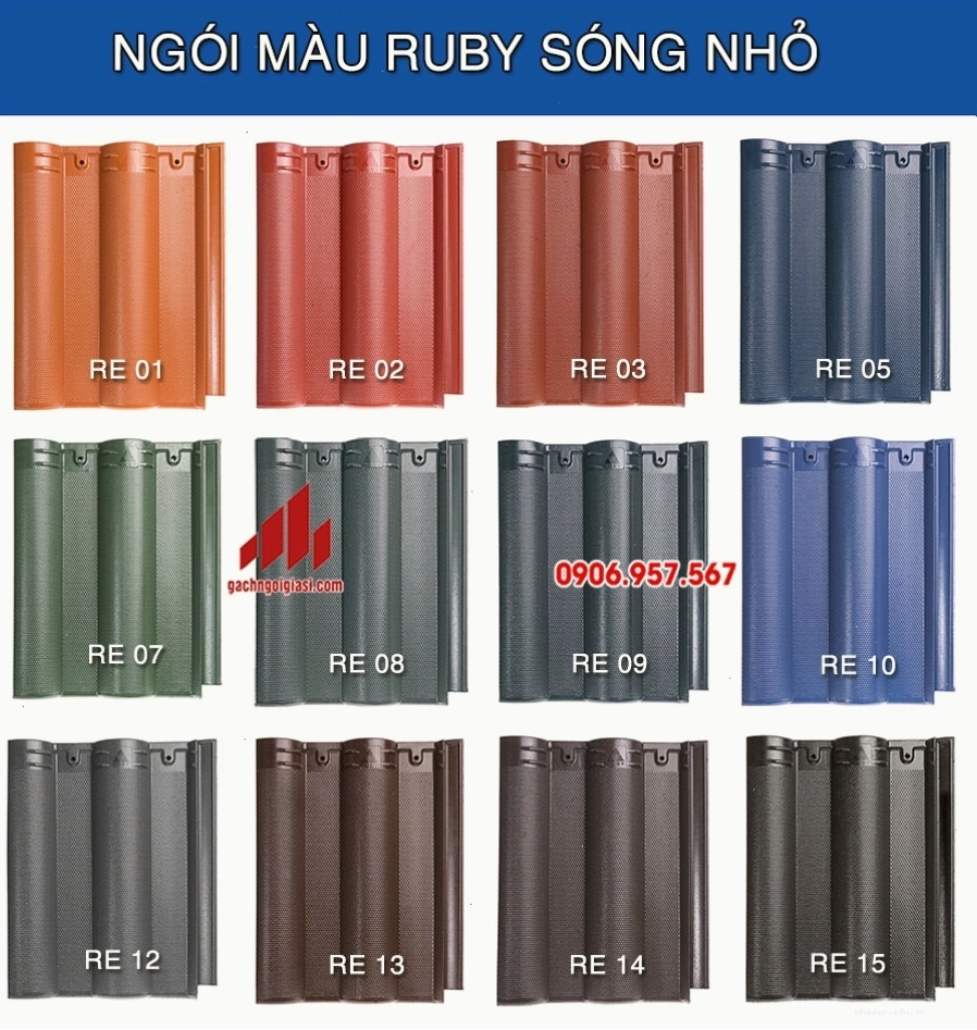 Giá ngói Nhật Ruby - loại ngói đất nung cao cấp