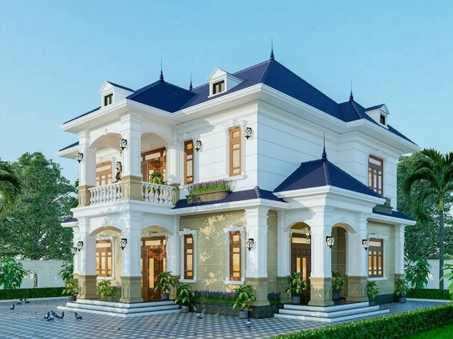 Không gian giải trí trong nhà vườn 2 tầng mái Nhật