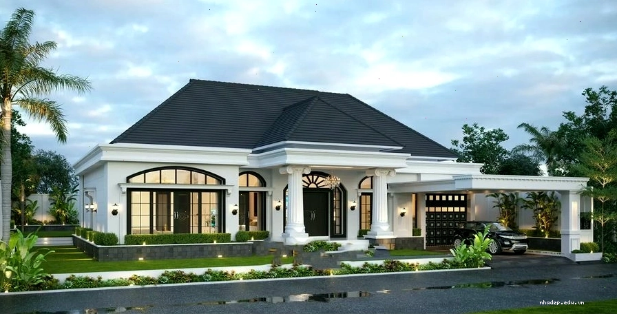 Kiến trúc nhà mái Nhật một tầng tinh tế