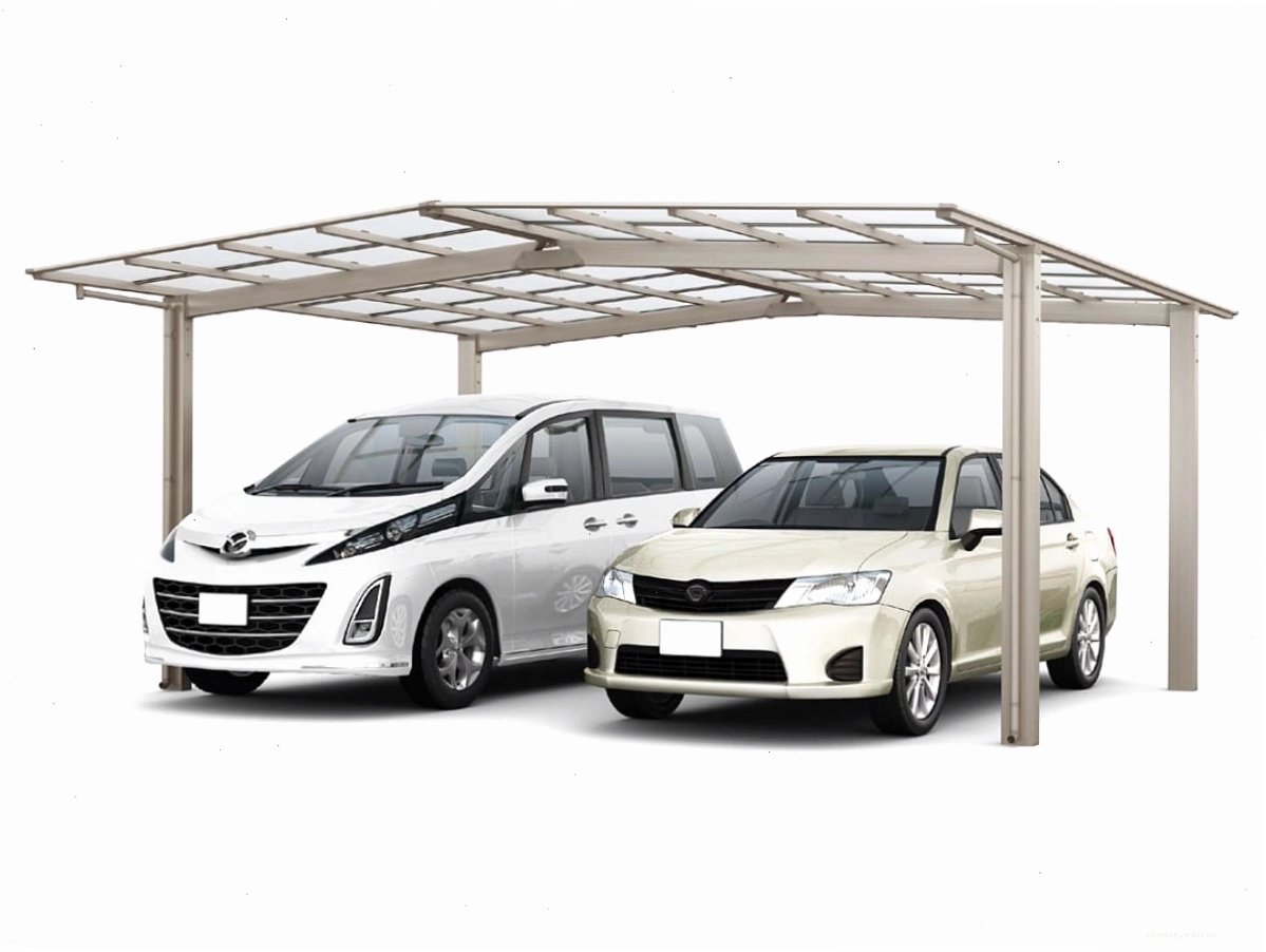 Mái vòm nhà xe Carport MC đôi kiểu M