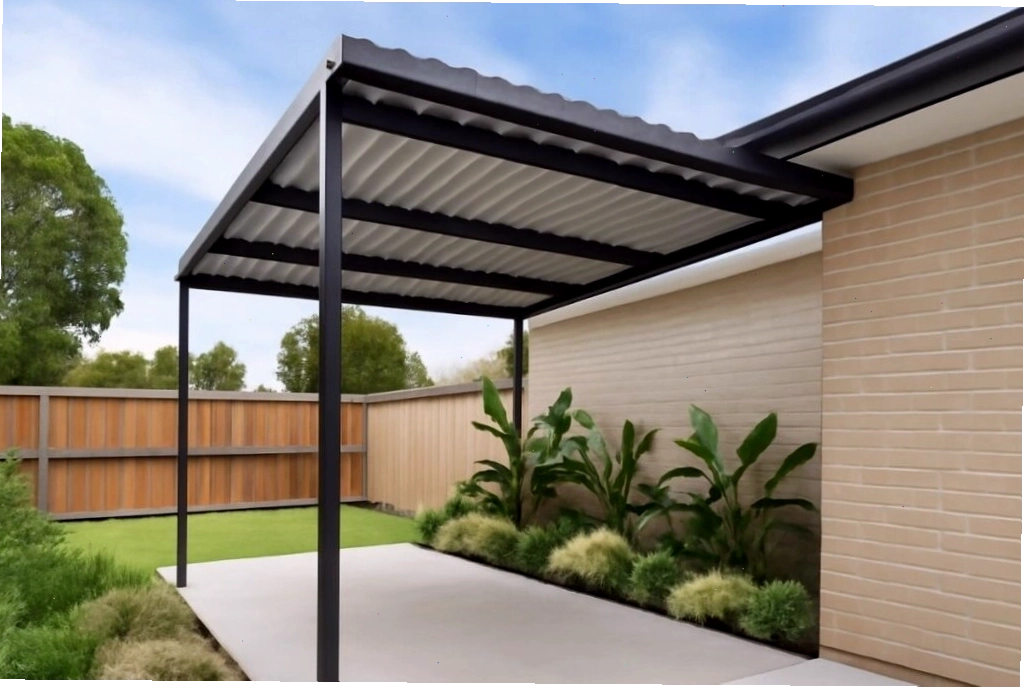 Mái vòm polycarbonate sân thượng lấy sáng hiệu quả
