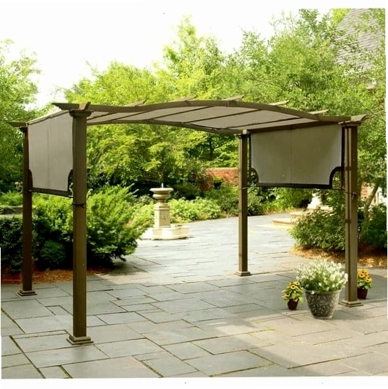 Mái vòm sắt nghệ thuật cho nhà cấp 4