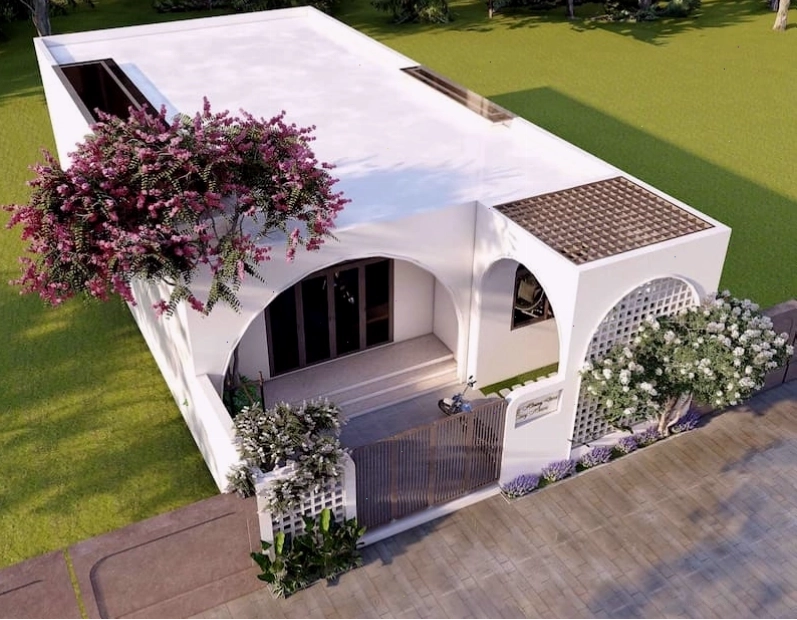 Mái vòm trong kiến trúc nhà ở mang ý nghĩa phong thủy tốt