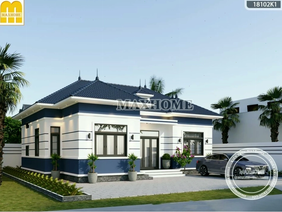 Mẫu nhà cấpL mái Nhật 3 phòng ngủ đẹp và tiện nghi