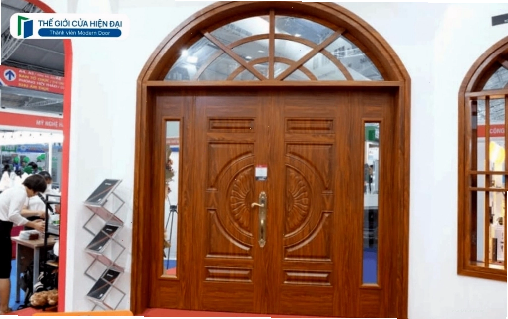 Mẫu nhà cửa vòm đẹp với kiến trúc hiện đại