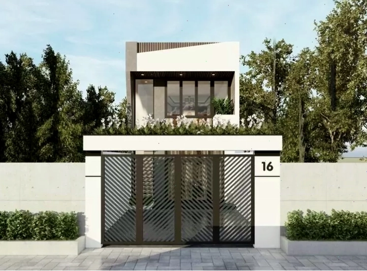 Mẫu nhà ống 2 tầng chi phí thấp, đẹp 2023