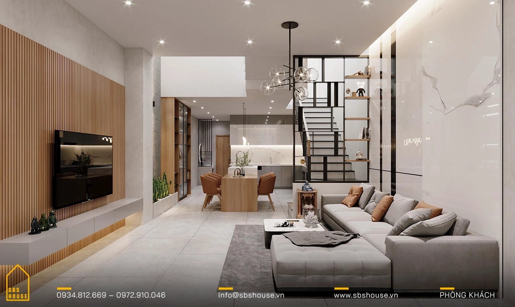Mẫu nhà phố lệch tầng 4x15m đẹp với kiến trúc hiện đại
