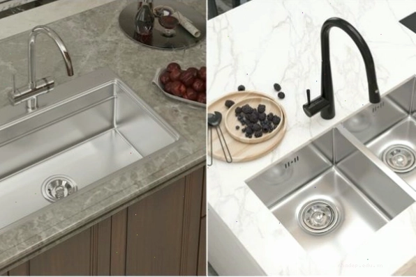 Nên chọn mua chậu rửa bát 1 hố hay 2 hố
