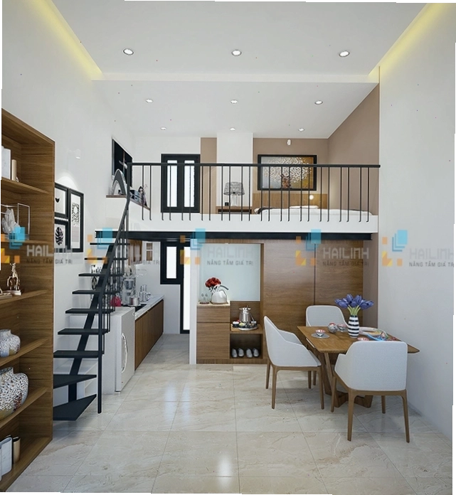 Nhà cấp 4 mái Thái có gác xép đơn giản và tiết kiệm chi phí