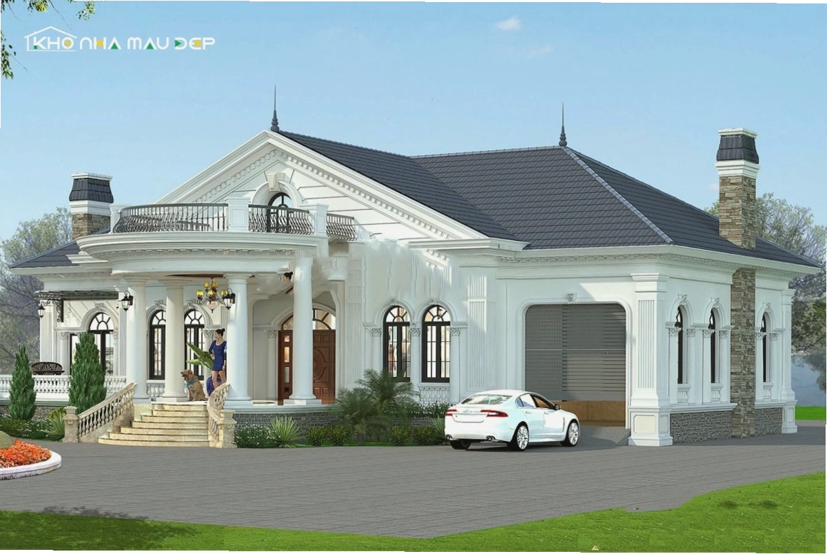 Nhà cấp 4 sân thượng có tầm nhìn rộng mở