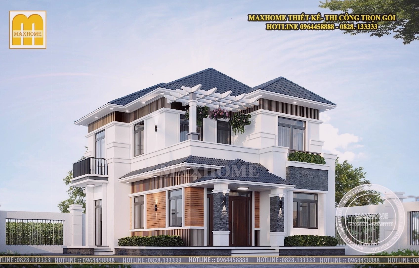 Nhà mái Nhật mang lại không gian sống thông thoáng và hài hòa