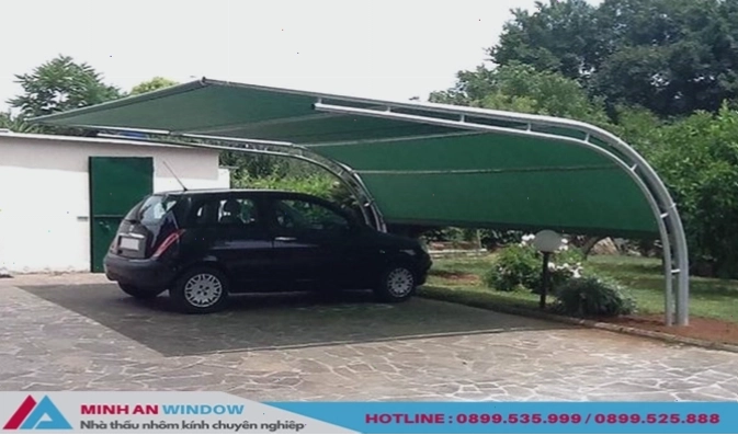 Quy trình lắp đặt mái vòm nhà xe chuyên nghiệp