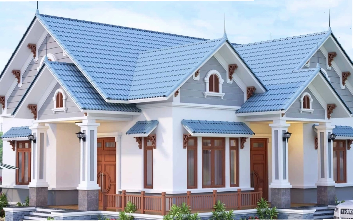 Quy trình thi công lắp đặt mái tôn giả ngói cho nhà mái Thái