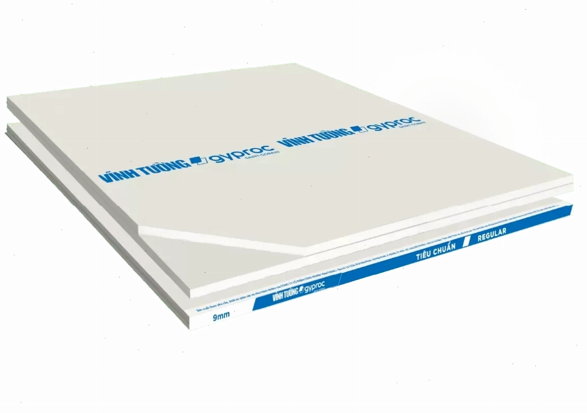 Tấm Thạch Cao Tiêu Chuẩn VĨNH TƯỜNG-gyproc