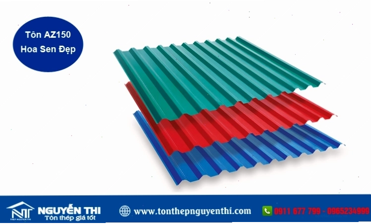 Tôn AZ150 Hoa Sen, khả năng chống ăn mòn tốt