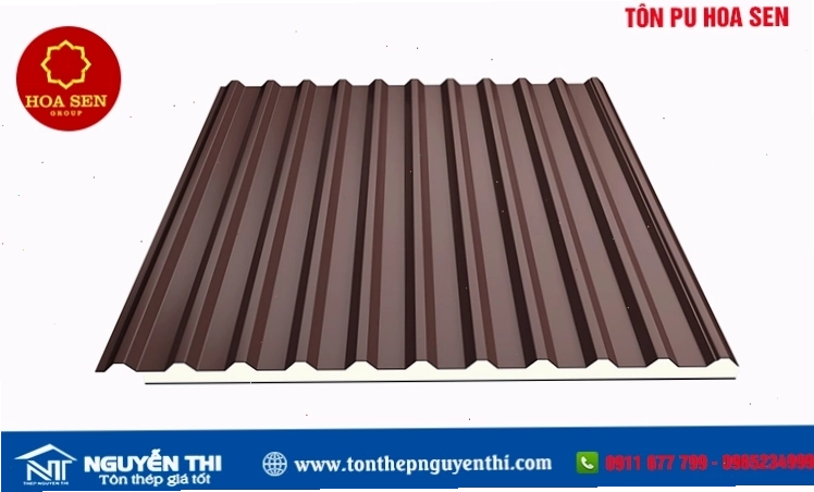Tôn PU Hoa Sen, giải pháp cách nhiệt tối ưu