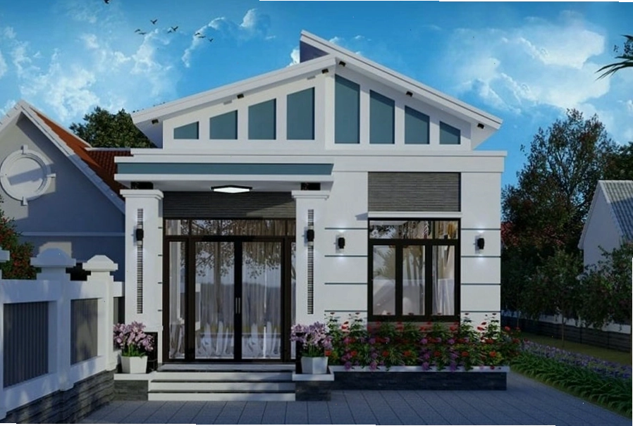 Tổng hợp các mẫu nhà mái lệch hiện đại và được ưa chuộng