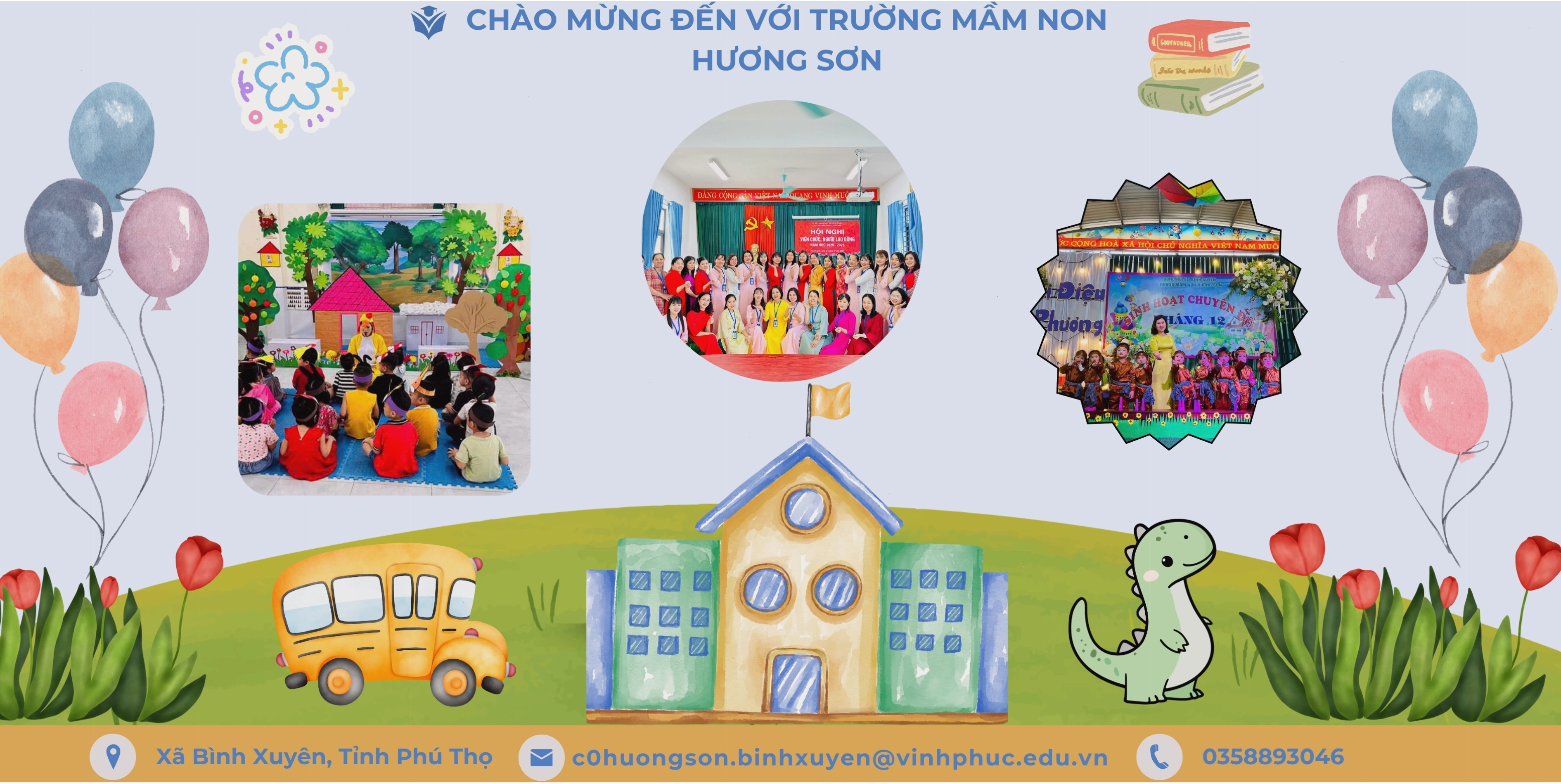 Trang trí cổng trường mầm non với mái vòm sinh động và an toàn