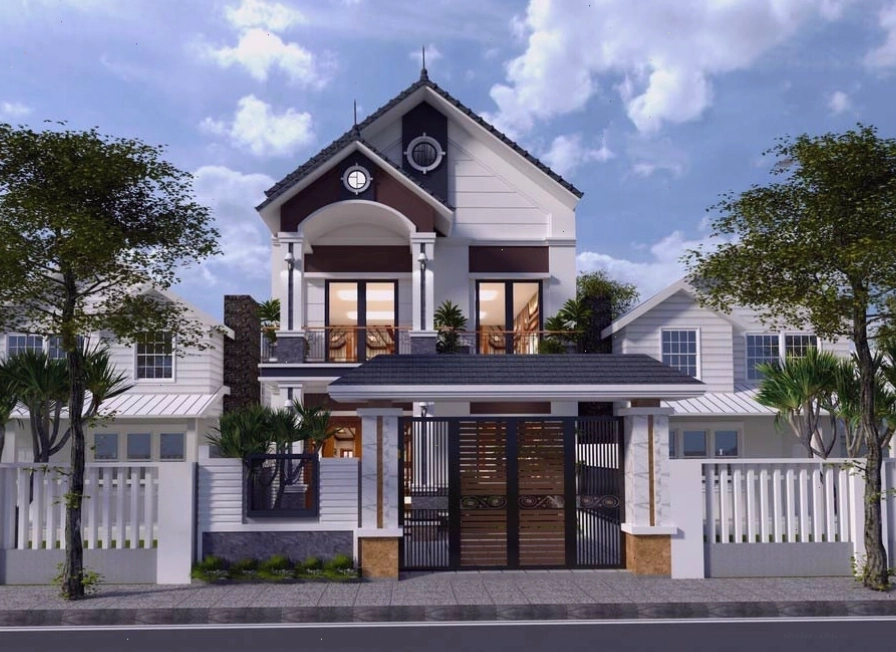 Yếu tố phong thủy được lồng ghép trong thiết kế nhà mái Thái